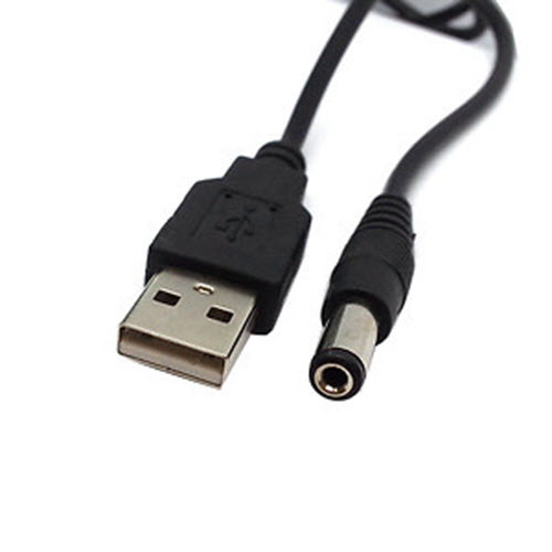 Usb male 5v power - male, to