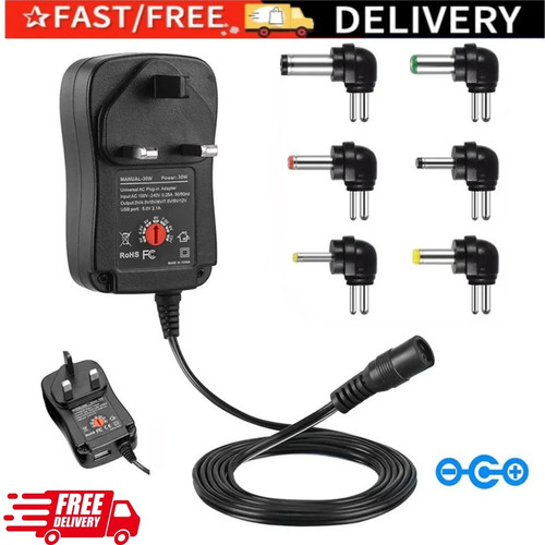 Power supply adapter uk - ac/dc,