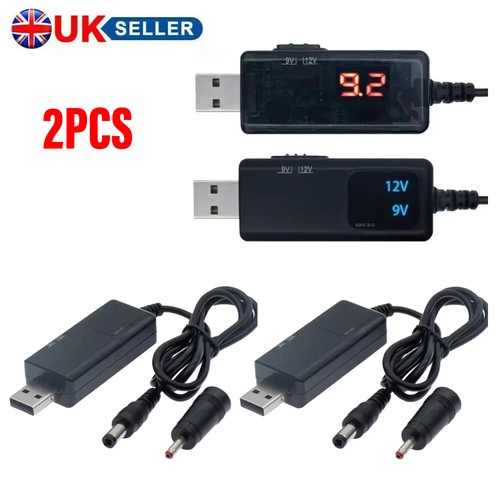 2pc to 9v - 12v, usb