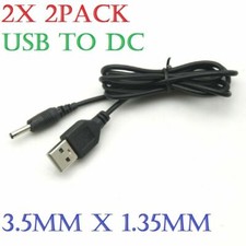 (2x) USB-A to 3.5mm Barrel
