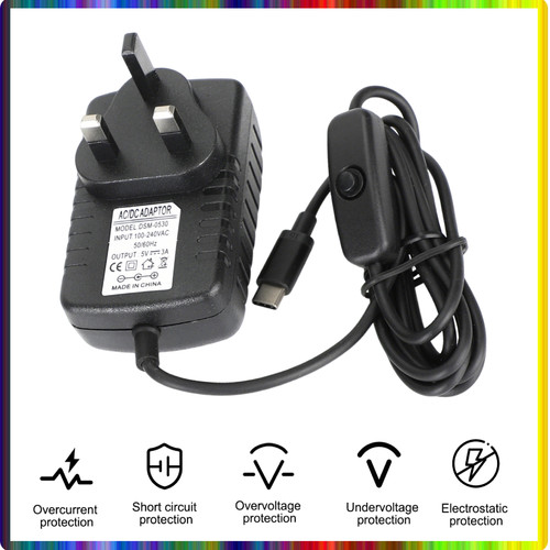 Usb type c power - dc, 5v/3a