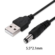 1M USB to 5.5mm/ 2.1mm Barrel