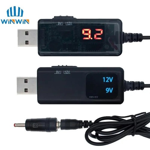 9v 12v usb boost - 5v,