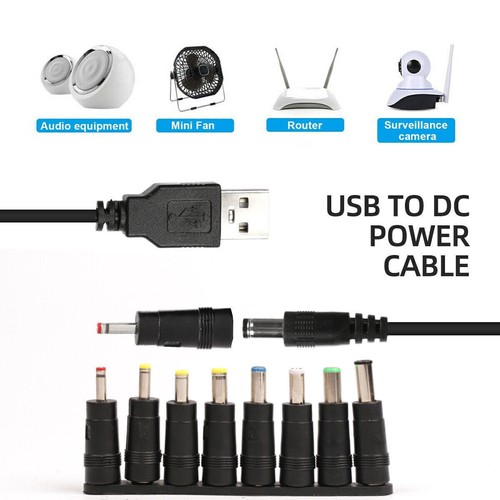 Usb 5 5mm barrel - usb-a,