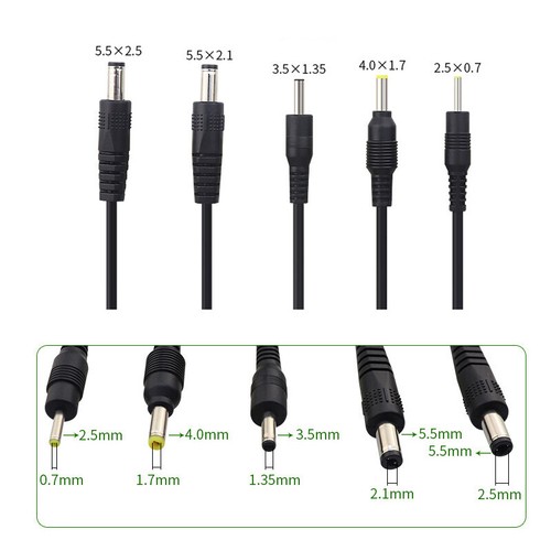 Usb 5 5mm male - usb-a, 2.0-5.5mm