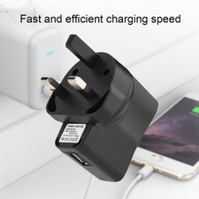 ｀(UK)DC 5V USB Charger Plug