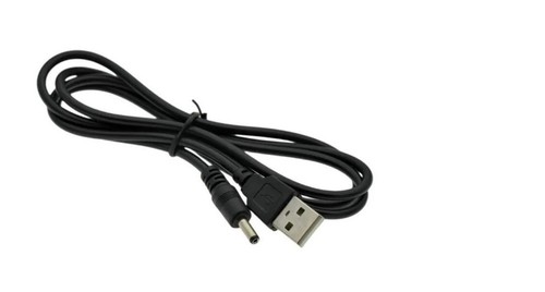 Charger cable usb to - dc,